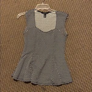 Peplum top from Forever 21